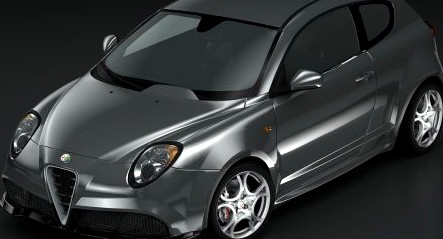 Alfa Romeo Mito GTA 09 3D Model