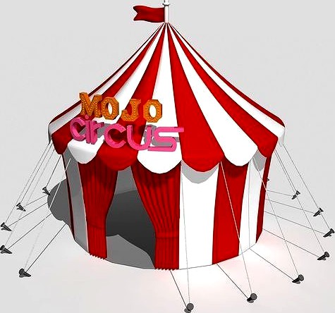 Circus Tent 3d model