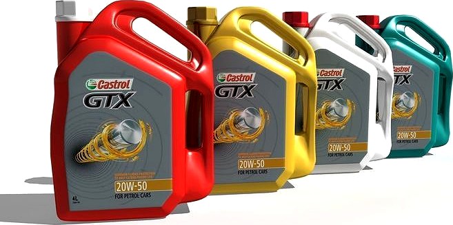 Castrol GTX Engine Oil Jar