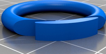 Flossing ring