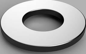 Washer M5 10x5,3x1 DIN 125A-HV140