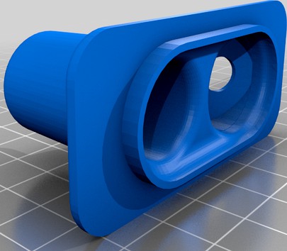 Audi 3.0 TFSI Walnut media blasting adapter