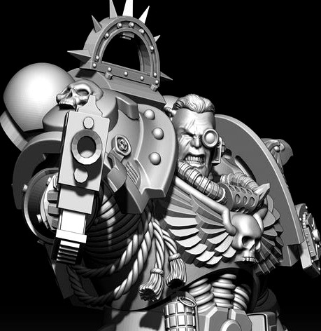 ULTRAMARINE commander (fixed scale)