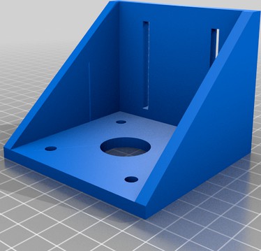Normal NEMA-23 Stepper Motor Mount