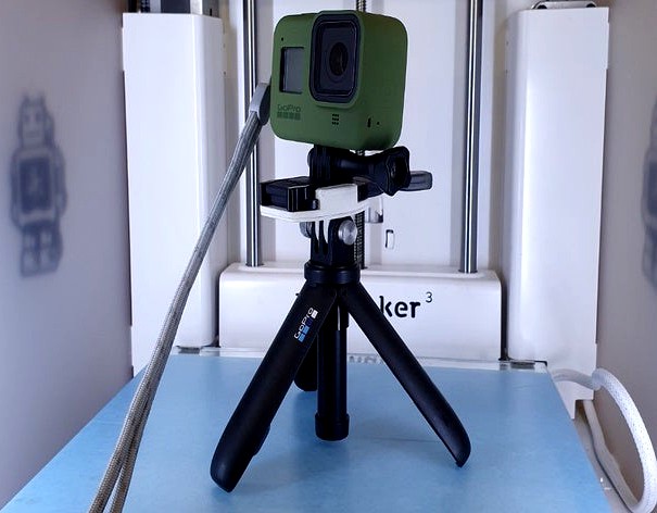 GoPro bite mount and shorty mount