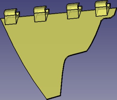 Owl magic Twizy triangle for side window