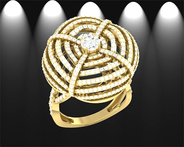 LADIES RING BSJ-R 8842 | 3D