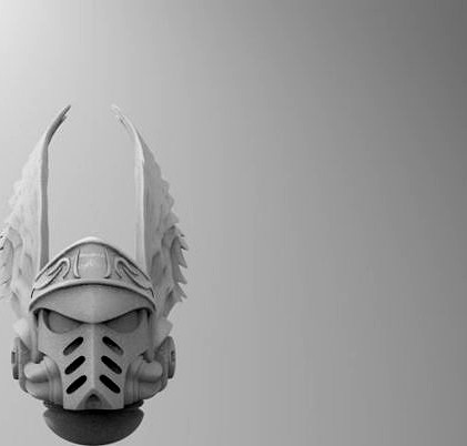 royal wings space helmet  | 3D