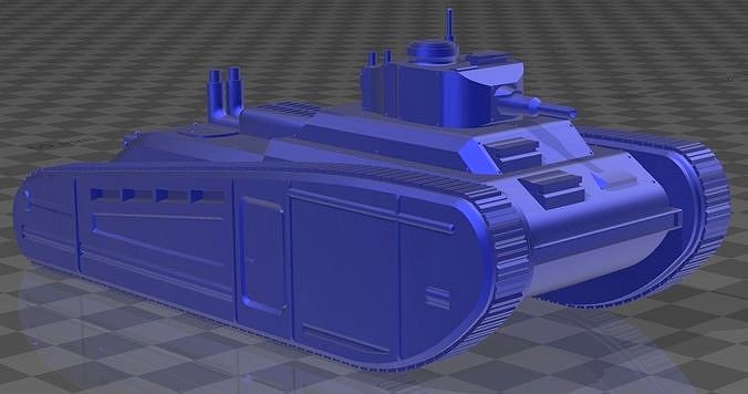 French Heavy tank | 3D