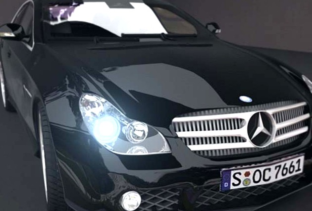 Mercedes CLS 55 AMG 3D Model