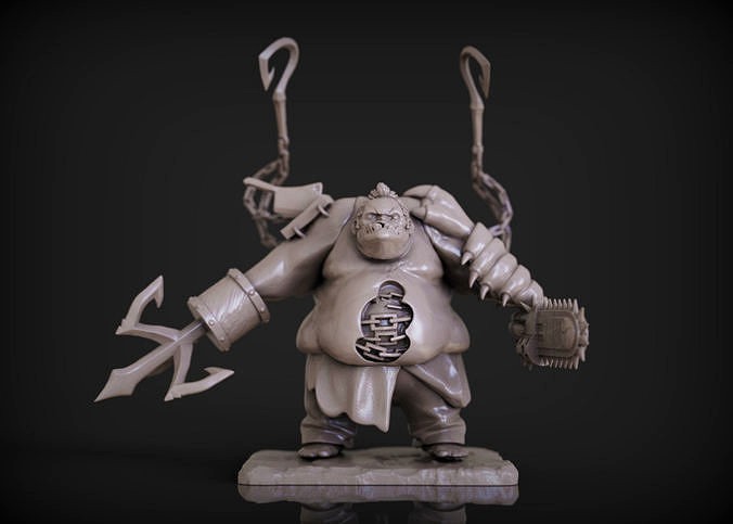 Pudge - Dota 2 3D print model | 3D