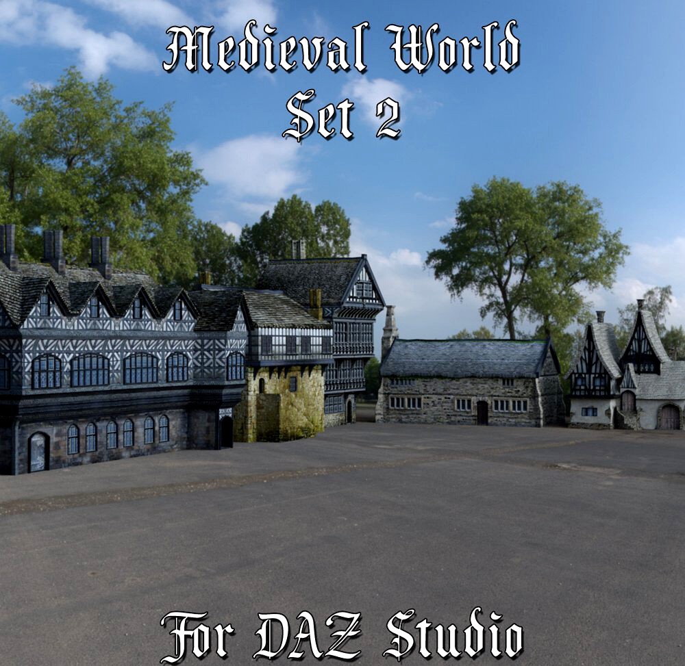 Medieval World Set 2 for DAZ Studio