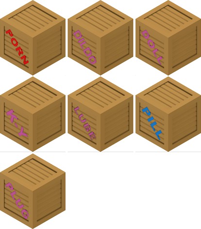 Wooden Crates set 3 (NSFW)