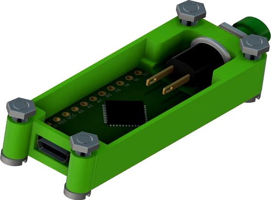 Arduino pro micro case 3d model