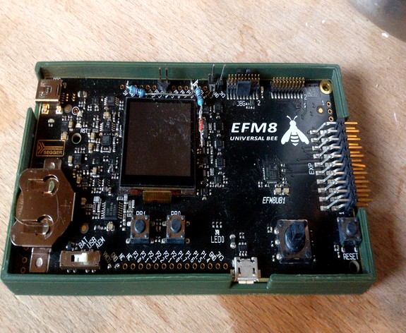 efm8 dev board case