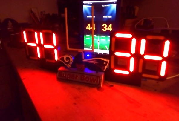 7 Segment stand for a Scoreboard