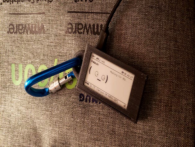 Pwnagotchi Case (Waveshare Display) remix with Loop