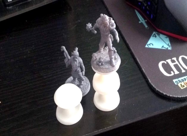 Stackable Tabletop Flying/Climbing Base