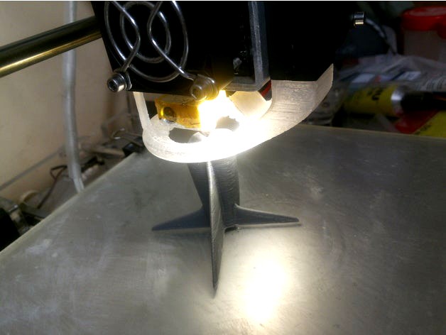 Enlightened Cooling Duct for Anet A8