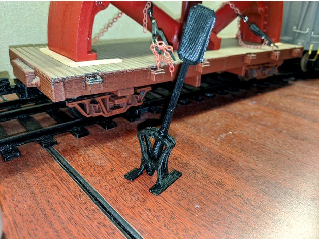 Harp Switch Stand (F scale 1:20)