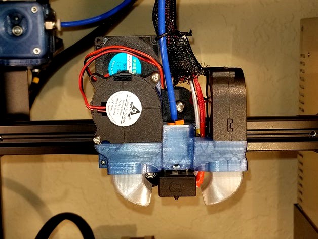 QMB Ender 3 Microswiss (clone) hot-end and part cooler