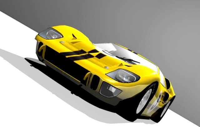 Ford GT40 3D Model