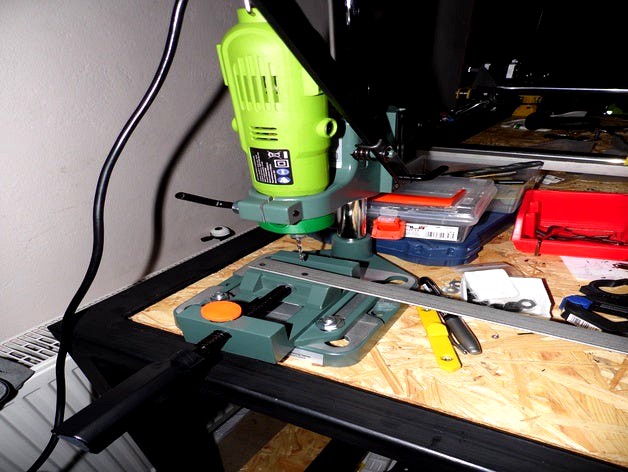 Dremel clone adapter for drill press with 43mm diameter mount