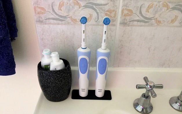Oral-B Vitality Electric Toothbrush Stand for 2