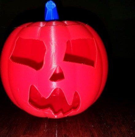 Jack-O'-Lantern Scary Face