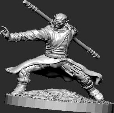 Monk Elf