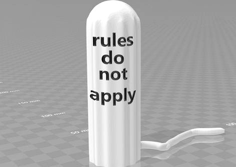 rules do not apply