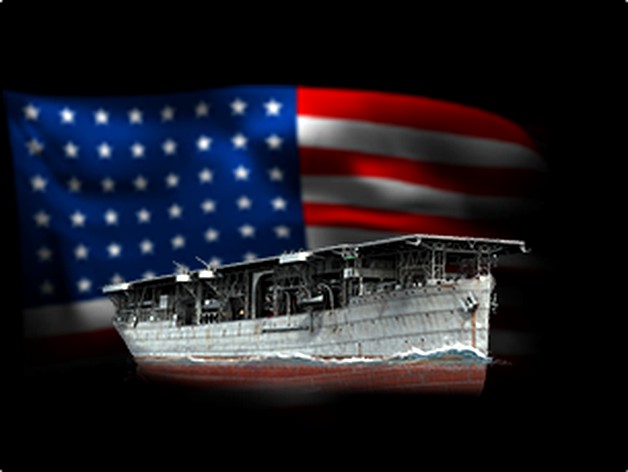 Warship - CV-1 Langley (1/10)