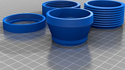 PSI mounts with honeycombs