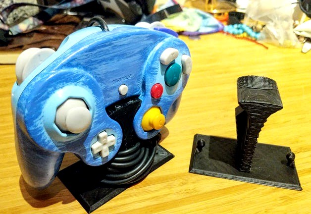 Gamecube controller stand