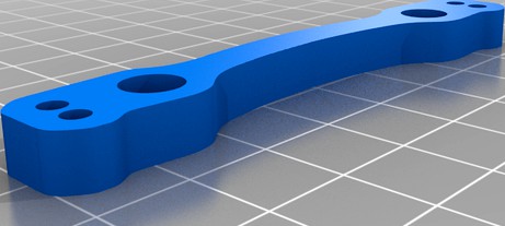 ARRMA TYPHON V4 STEERING RACK