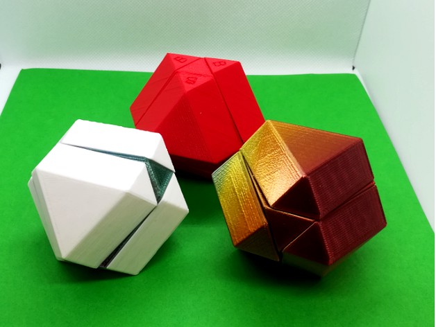 Cuboctahedron Puzzle, Cube Puzzle