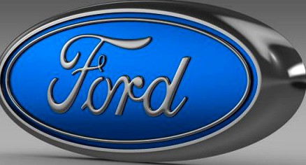 Ford Logo 3D Model