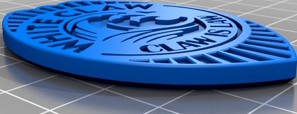 White Claw Police Badge