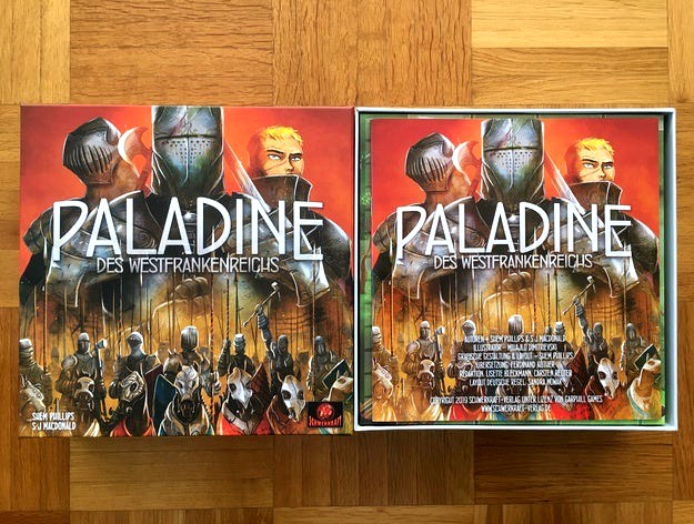 Paladins Of The West Kingdom Inlay/Organizer