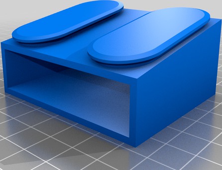 Hot Wheels Double Track Parametric Ramp for Monster Jam 3d model