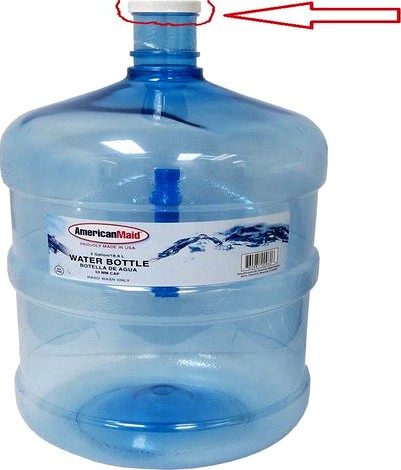 Screw on 5 gallon American Maid water jug bottle cap