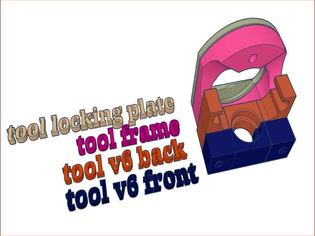 3D-printed toolchanger