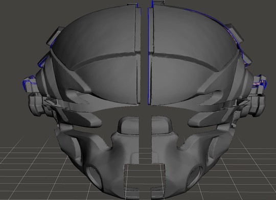 Titanfall MCOR Helmet Revision 2 Split