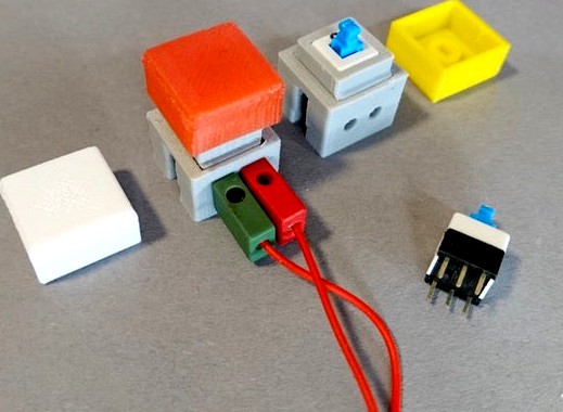 fischertechnik small push button switch