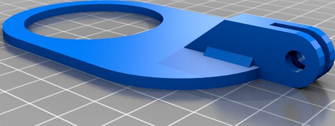 Yi Home Camera Faceplate GoPro Mount