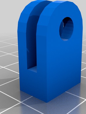 goPro mount connector