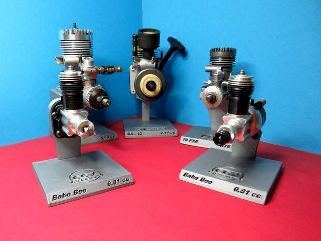 Model Engine Display Stand