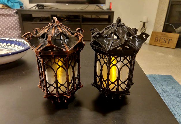 Tea Light Shade for Gothic Lantern