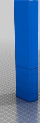 Octagonal faux suppressor for Nerf barrels