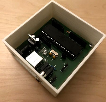 Single Chip Computer based on the ATMega1284P